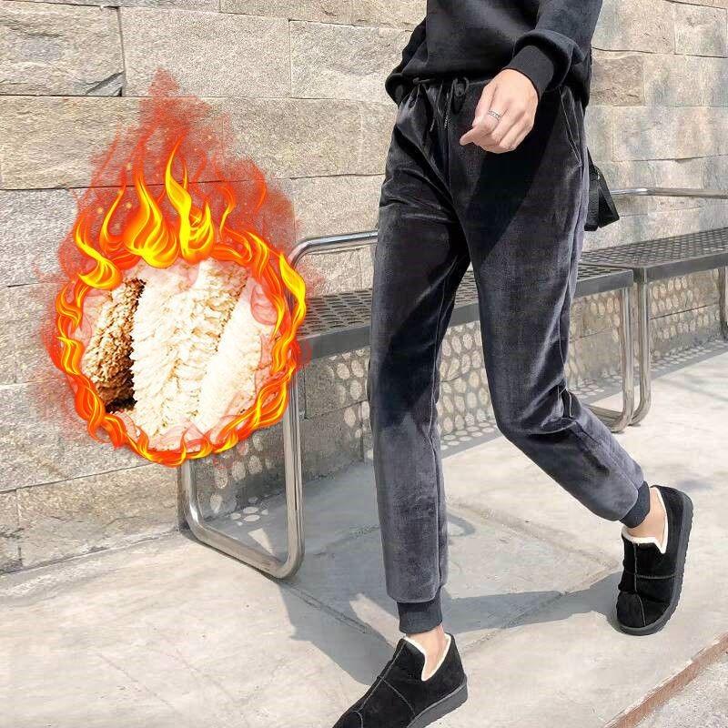 Женские бархатные толстые теплые спортивные брюки с высокой талией, модные свободные эластичные брюки со шнуровкой длиной до щиколотки S серый
Женские бархатные толстые теплые спортивные брюки с высокой талией, модные свободные эластичные брюки со шнуровкой длиной до щиколотки S серый