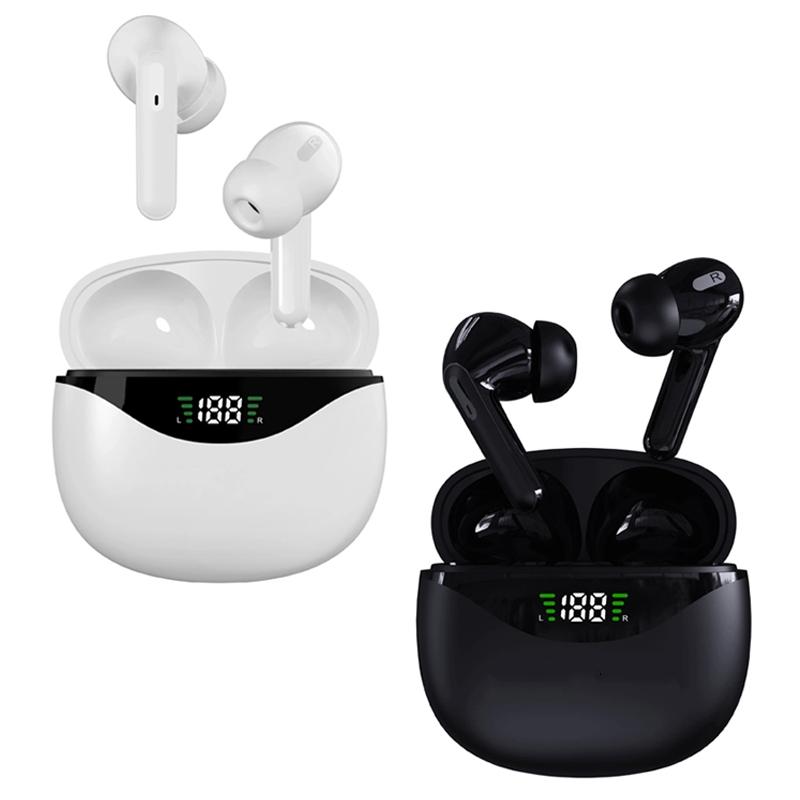 Bluetooth 5.3 Headphone Wireless Earphones Sport Waterproof 9D Stereo Headsets With Mic LED Display Low Latency Earbuds білий
Bluetooth 5.3 Headphone Wireless Earphones Sport Waterproof 9D Stereo Headsets With Mic LED Display Low Latency Earbuds білий