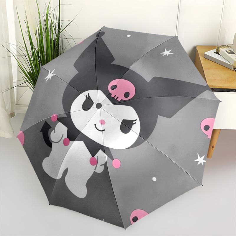 1pc Gothic Kuromi Round Sticker Umbrella with Plastic Handle,Suitable for All Seasons Home Travel Outdoor UmbrellaSanlio605
1pc Gothic Kuromi Round Sticker Umbrella with Plastic Handle,Suitable for All Seasons Home Travel Outdoor UmbrellaSanlio605