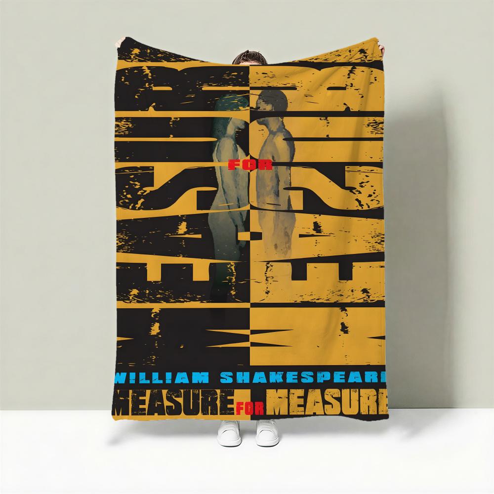 Drama M-Measure for Measure Throw Lightweight 240g Flannel Blanket Soft Skin-friendly for Summer Cooling 75cmx90cm
Drama M-Measure for Measure Throw Lightweight 240g Flannel Blanket Soft Skin-friendly for Summer Cooling 75cmx90cm