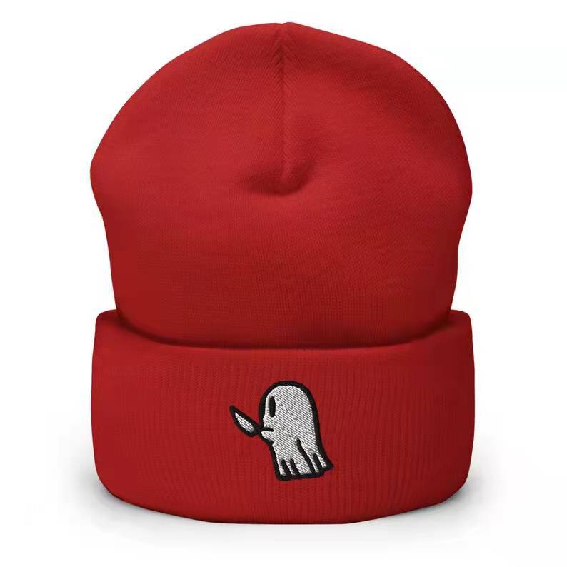 Unisex student hip-hop cute cartoon hat with ghost embroidery, knitted beanie, outdoor sports warm hat Adjustable красный
Unisex student hip-hop cute cartoon hat with ghost embroidery, knitted beanie, outdoor sports warm hat Adjustable красный