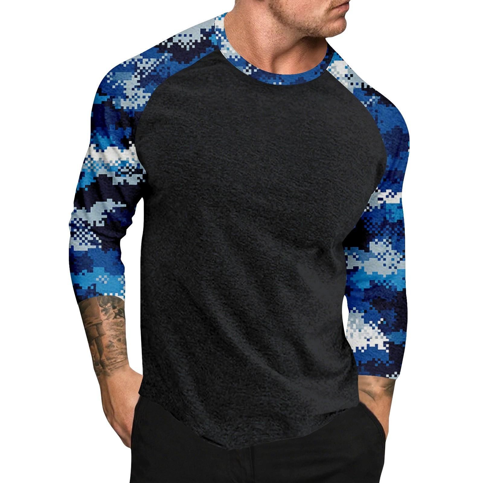 Мужской топ с короткими рукавами реглан с принтом в стиле камуфляж XL
Мужской топ с короткими рукавами реглан с принтом в стиле камуфляж XL