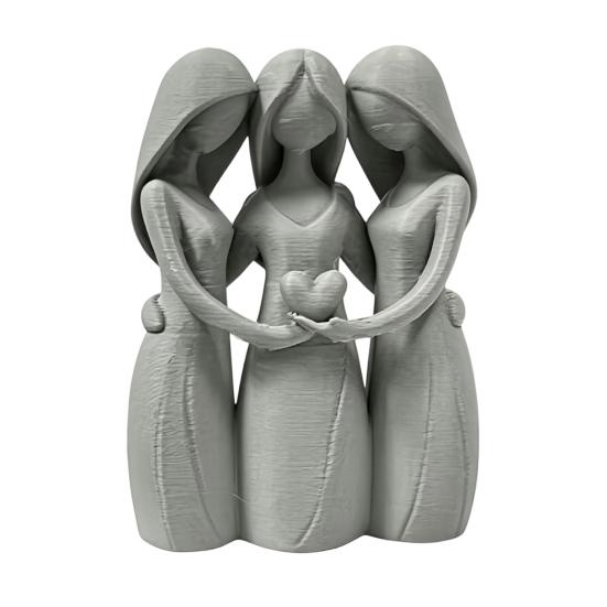 Sisters Friendship Statue 3D Printed 3 Sisters Figurine for Living Room Office Dorm Apartment Home Decor Heartfelt Gift for Women серый
Sisters Friendship Statue 3D Printed 3 Sisters Figurine for Living Room Office Dorm Apartment Home Decor Heartfelt Gift for Women серый