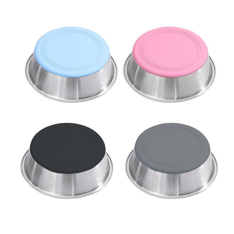 Миска из нержавеющей стали с противоскользящим покрытием для крупных собак и кошек: Миска для еды и воды с силиконовой ручкой 14CM Full Silicone небесно-голубой
Миска из нержавеющей стали с противоскользящим покрытием для крупных собак и кошек: Миска для еды и воды с силиконовой ручкой 14CM Full Silicone небесно-голубой