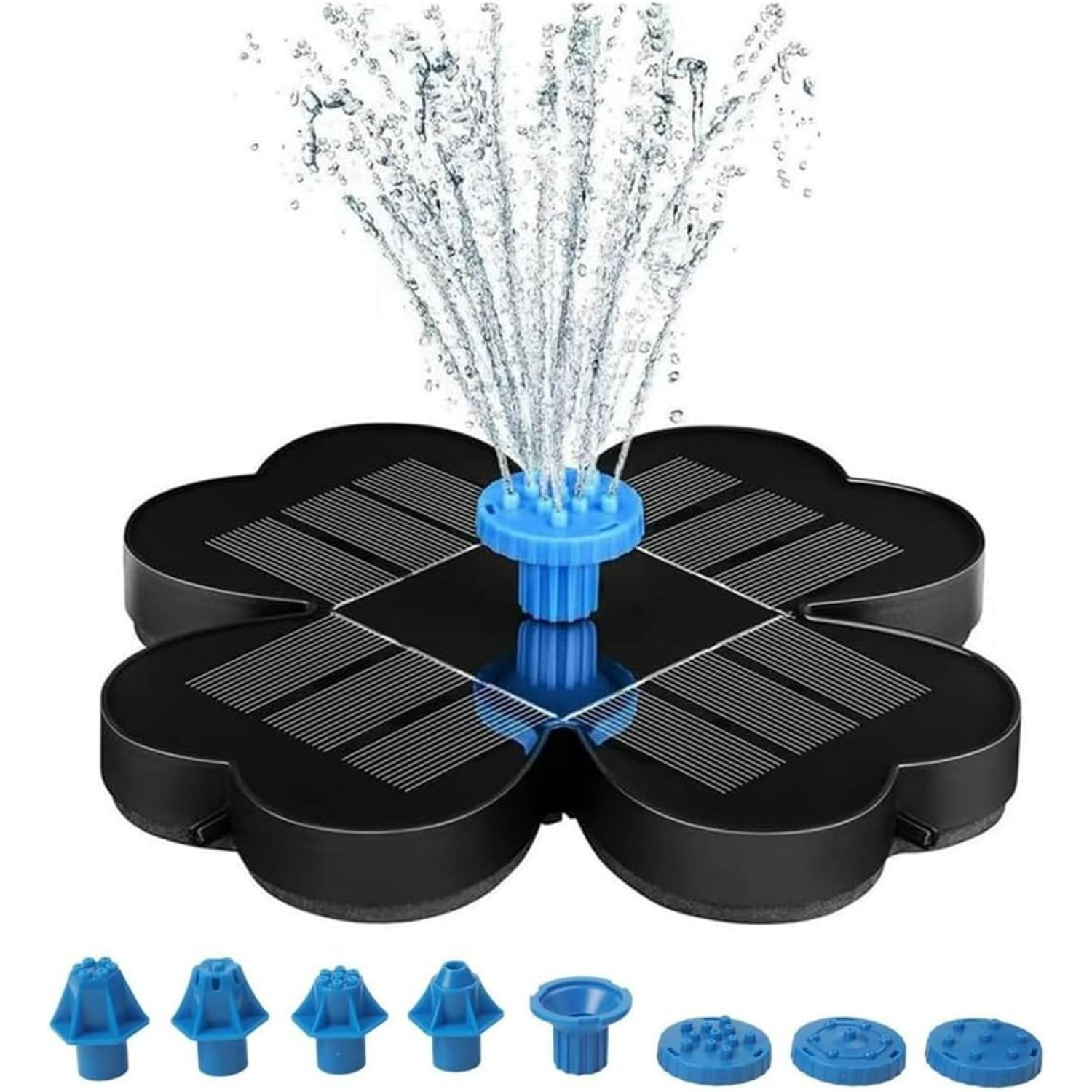 Solar Fountain Pump,Water Fountain Outdoor Garden with 8 Nozzles,for Bird Bath,Ponds,Garden and Fish Tank Z
Solar Fountain Pump,Water Fountain Outdoor Garden with 8 Nozzles,for Bird Bath,Ponds,Garden and Fish Tank Z