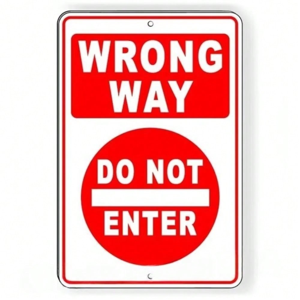 Aluminum Do Not Enter Sign RoadGuardPro Reflective Borders Strictly Enforced Notice 20X30 різнокольоровий
Aluminum Do Not Enter Sign RoadGuardPro Reflective Borders Strictly Enforced Notice 20X30 різнокольоровий