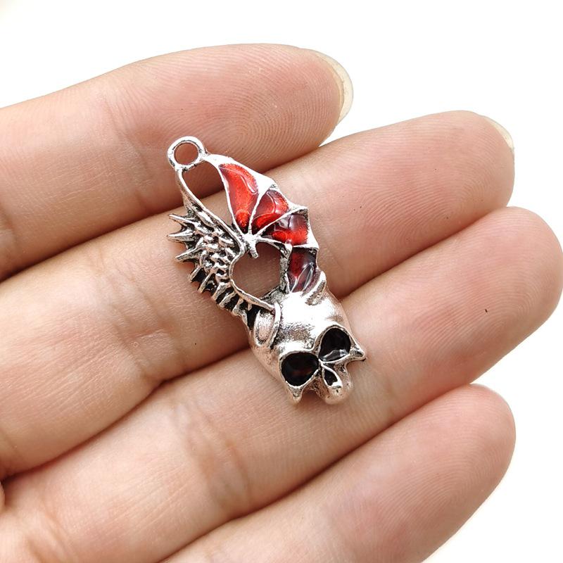 DIY Темный Готический Череп Крыло Ювелирные изделия - Хип-хоп Модные Аксессуары
DIY Темный Готический Череп Крыло Ювелирные изделия - Хип-хоп Модные Аксессуары