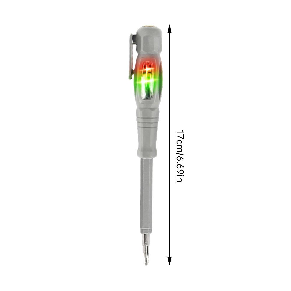 AC24-250V Neon Bulb Indicator Meter Electric Pen Insulated Highlight Pocket Tester Pen Screwdriver for Electrician Tool
AC24-250V Neon Bulb Indicator Meter Electric Pen Insulated Highlight Pocket Tester Pen Screwdriver for Electrician Tool