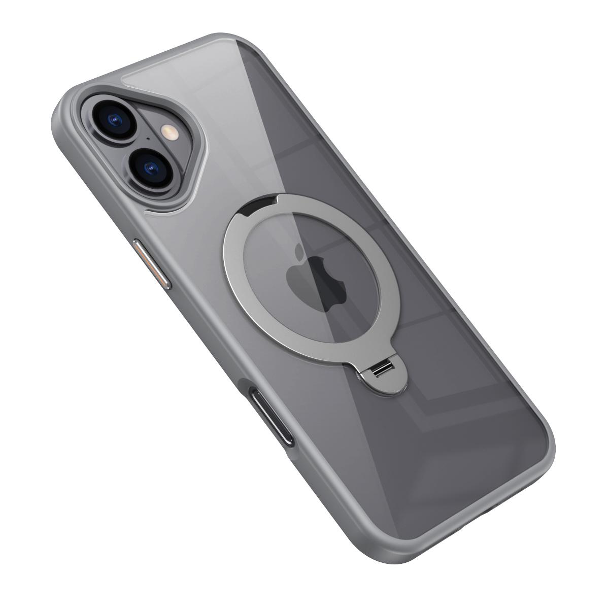 For iPhone 16 Magnetic Clear Case TPU+Acrylic Kickstand Phone Cover
For iPhone 16 Magnetic Clear Case TPU+Acrylic Kickstand Phone Cover