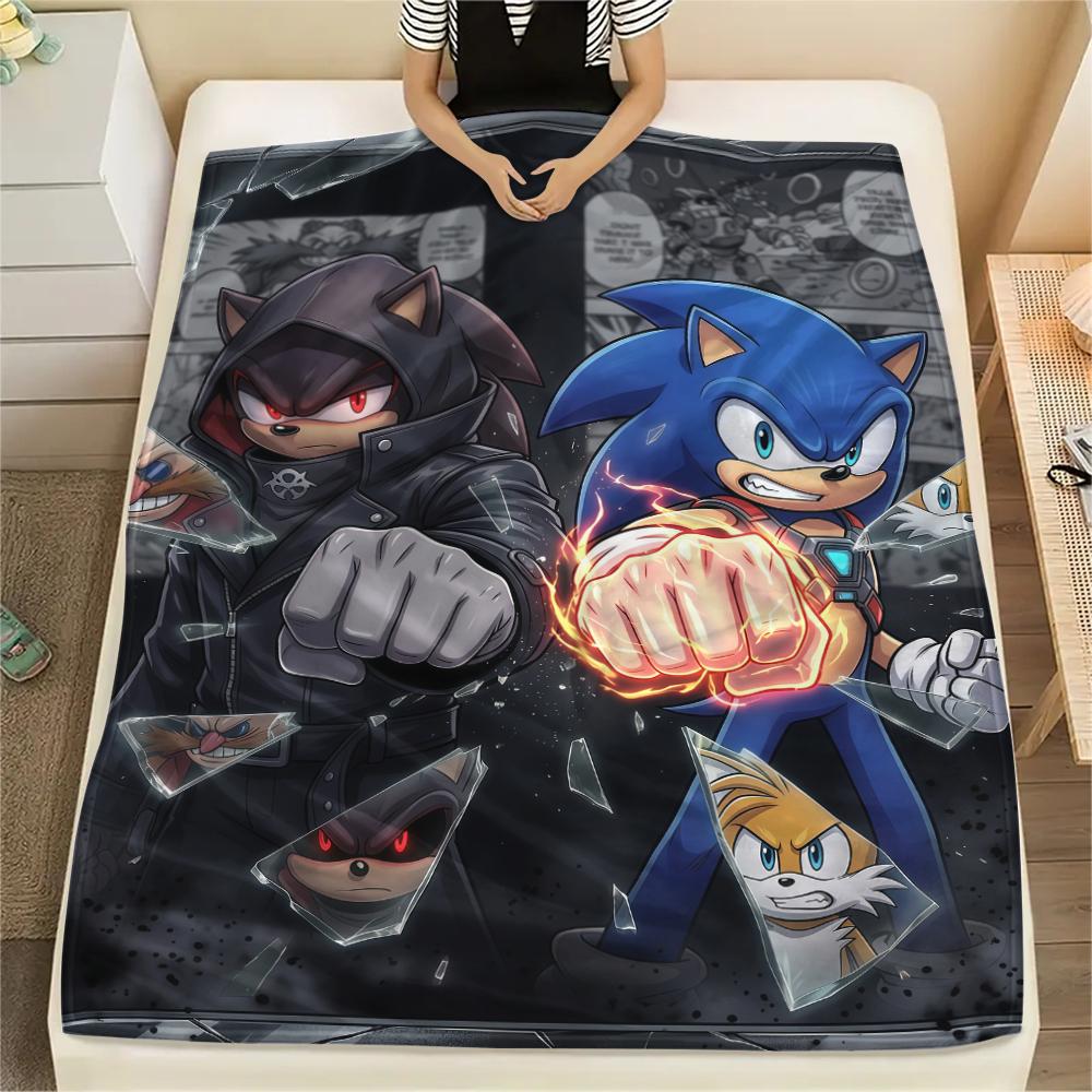 Sonic the HedgehogPrint Flannel Blanket, High quality Comfortable for All Seasons, Home Decor, Warmth and Comfort 80cm x 120cm
Sonic the HedgehogPrint Flannel Blanket, High quality Comfortable for All Seasons, Home Decor, Warmth and Comfort 80cm x 120cm