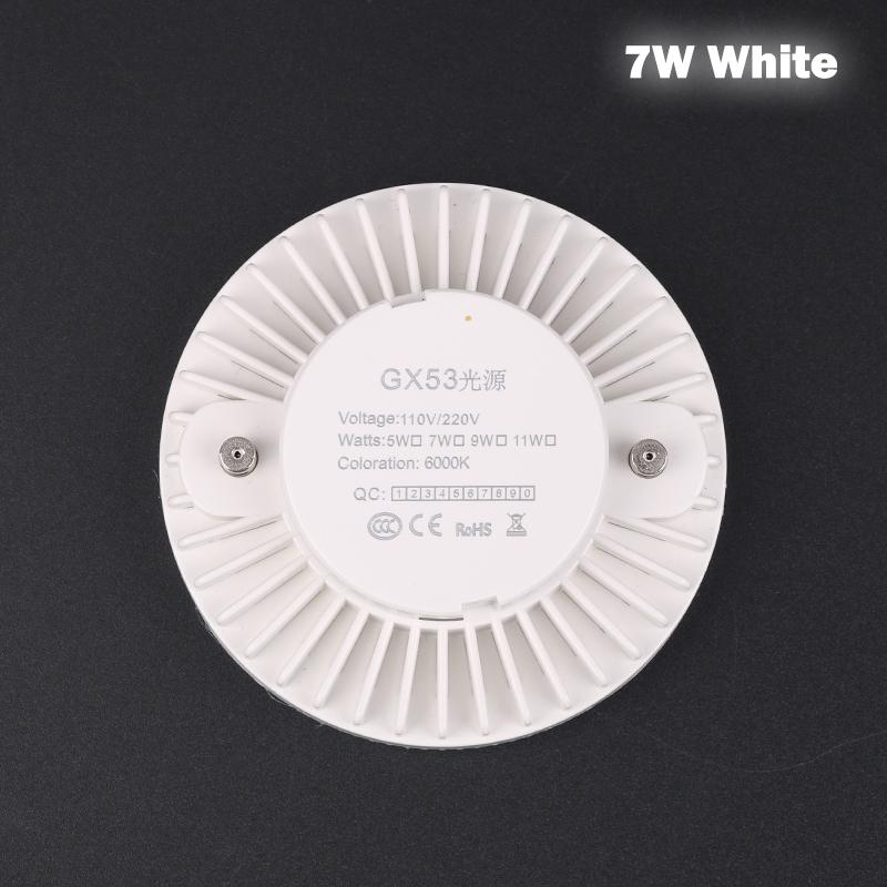 Світлодіодна лампочка Gx53 Світло під шафу 5W 7W 9W Світло для шафи AC 90-265V Світлодіодний прожектор Холодний теплий білий точковий світильник
Світлодіодна лампочка Gx53 Світло під шафу 5W 7W 9W Світло для шафи AC 90-265V Світлодіодний прожектор Холодний теплий білий точковий світильник