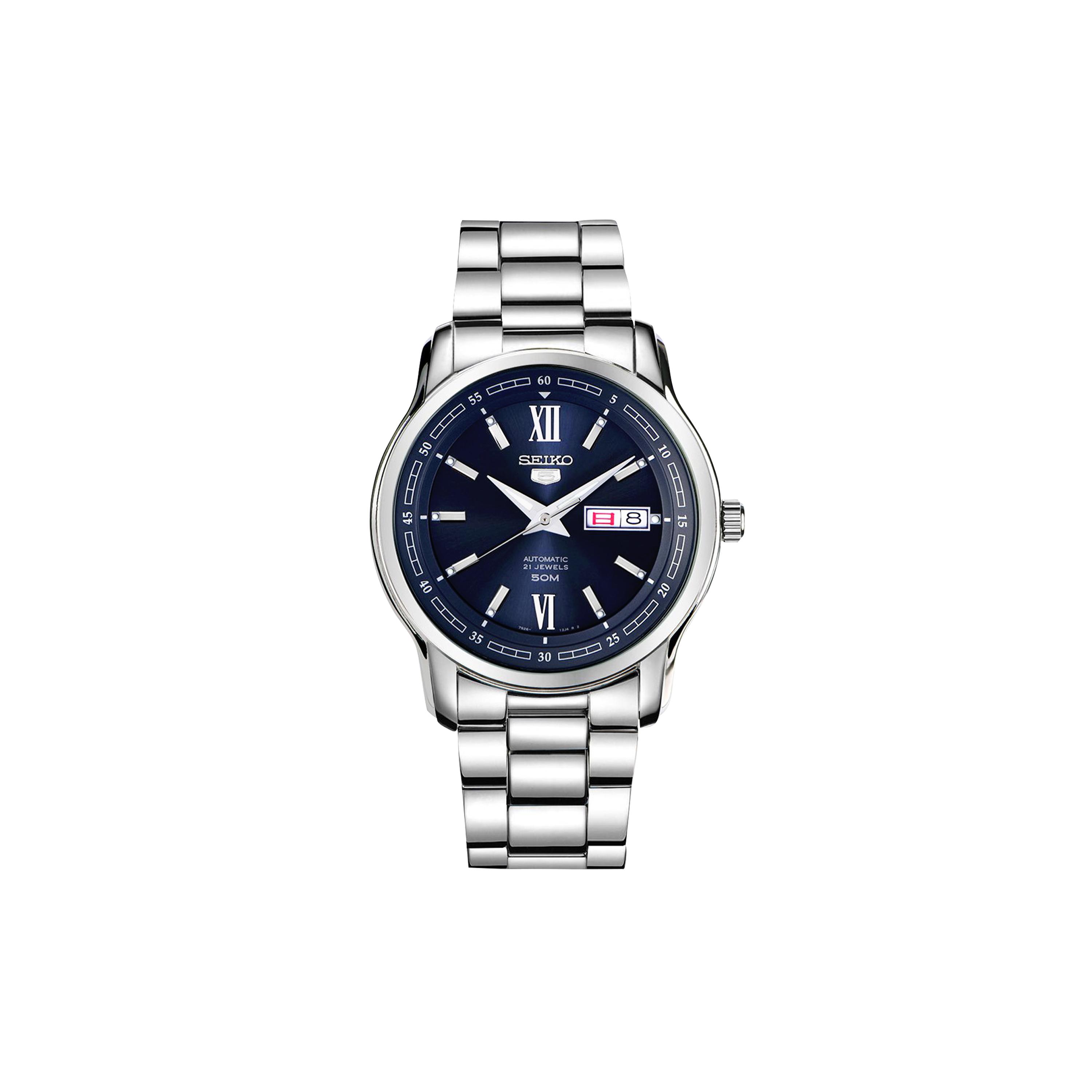 SEIKO Mechanical Movement Stainless Steel Strap Watch Men s Watches Blue Dial SNKP17K1 Blue
SEIKO Mechanical Movement Stainless Steel Strap Watch Men s Watches Blue Dial SNKP17K1 Blue