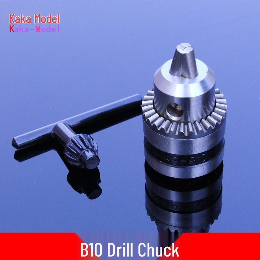 B10 Drill Chuck 0.6-6MM Taper Type with Removable Spindle Sleeve
B10 Drill Chuck 0.6-6MM Taper Type with Removable Spindle Sleeve