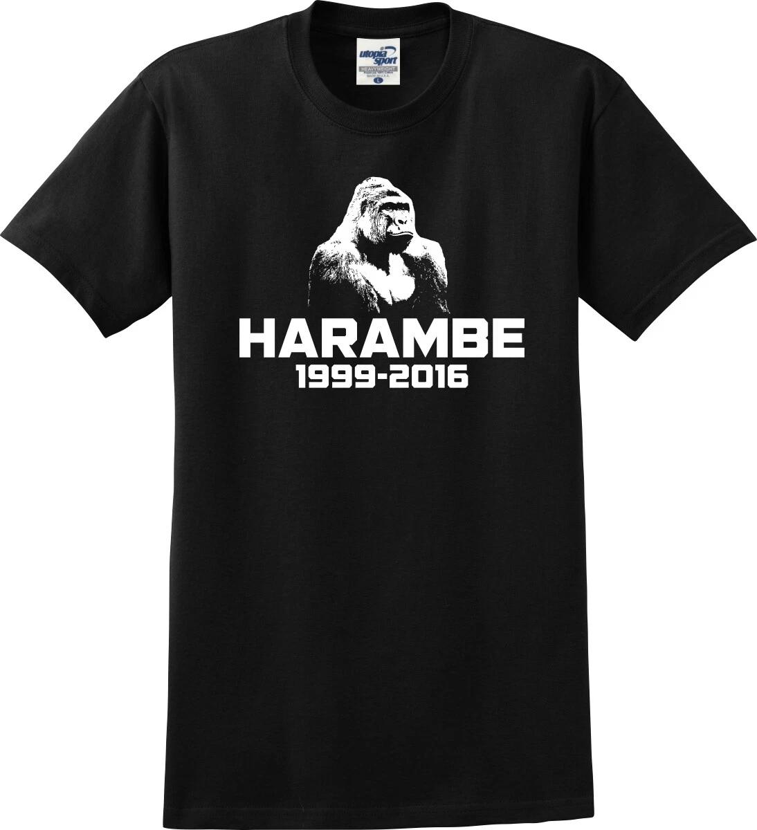 In Memory of Harambe 1999-2016 Unisex T shirt (S-5X) 4XL
In Memory of Harambe 1999-2016 Unisex T shirt (S-5X) 4XL