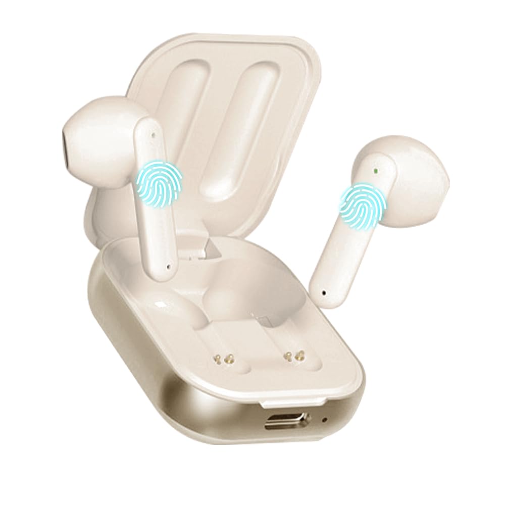 Wireless Earbuds New Masterpiece Bluetooth HiFi Sound Deep Bluetooth with ENC Noise Automatic Instant Full Up to 22 Hours of Touch Separate Left and бежевий
Wireless Earbuds New Masterpiece Bluetooth HiFi Sound Deep Bluetooth with ENC Noise Automatic Instant Full Up to 22 Hours of Touch Separate Left and бежевий