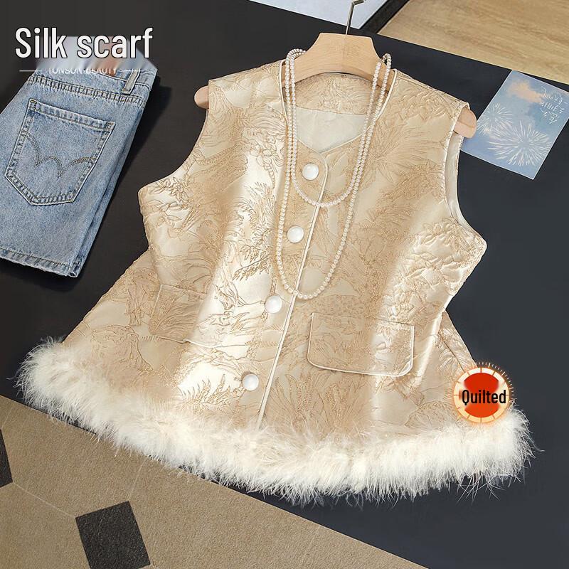 Sibaisha Women s New Chinese Style Embroidered Cotton Vest One Size
Sibaisha Women s New Chinese Style Embroidered Cotton Vest One Size