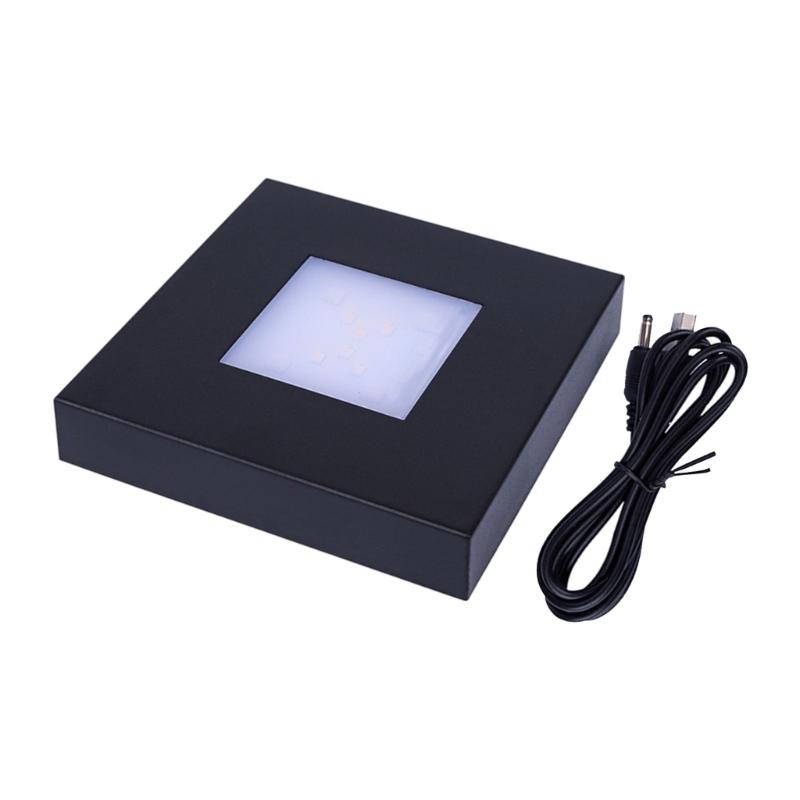 Multiple Color Changing Touch Control LED Crystals Lamp Base with Adjustable Brightness for Atmospheres Lighting чорний
Multiple Color Changing Touch Control LED Crystals Lamp Base with Adjustable Brightness for Atmospheres Lighting чорний