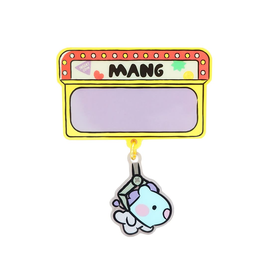 Solomon Corporation BT21 minini acrylic name pin badge alphabet ACRYLIC NAME PIN BADGE name badge (with sticker) (MANG)
Solomon Corporation BT21 minini acrylic name pin badge alphabet ACRYLIC NAME PIN BADGE name badge (with sticker) (MANG)