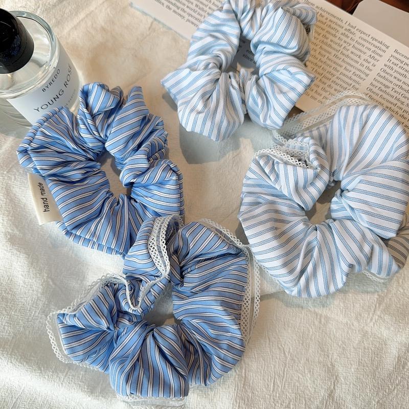 Temperament fine stripes small fresh lace lace colorectal hair circles fabric hair circle balls of hair rope
Temperament fine stripes small fresh lace lace colorectal hair circles fabric hair circle balls of hair rope
