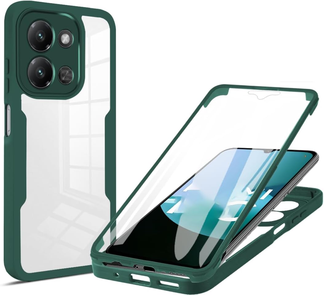 360 Full Protection Shockproof Bumper Case for Honor X7D Cover Built-in Screen Protector for Honor X7D/400 Smart зелений
360 Full Protection Shockproof Bumper Case for Honor X7D Cover Built-in Screen Protector for Honor X7D/400 Smart зелений
