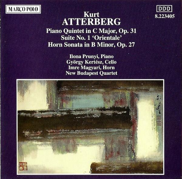 CD NEW BUDAPEST QT, KURT ATTERBERG; IL - Atterberg;Piano Quintet 31 8223405 Marco Polo Japan Classical Used
CD NEW BUDAPEST QT, KURT ATTERBERG; IL - Atterberg;Piano Quintet 31 8223405 Marco Polo Japan Classical Used