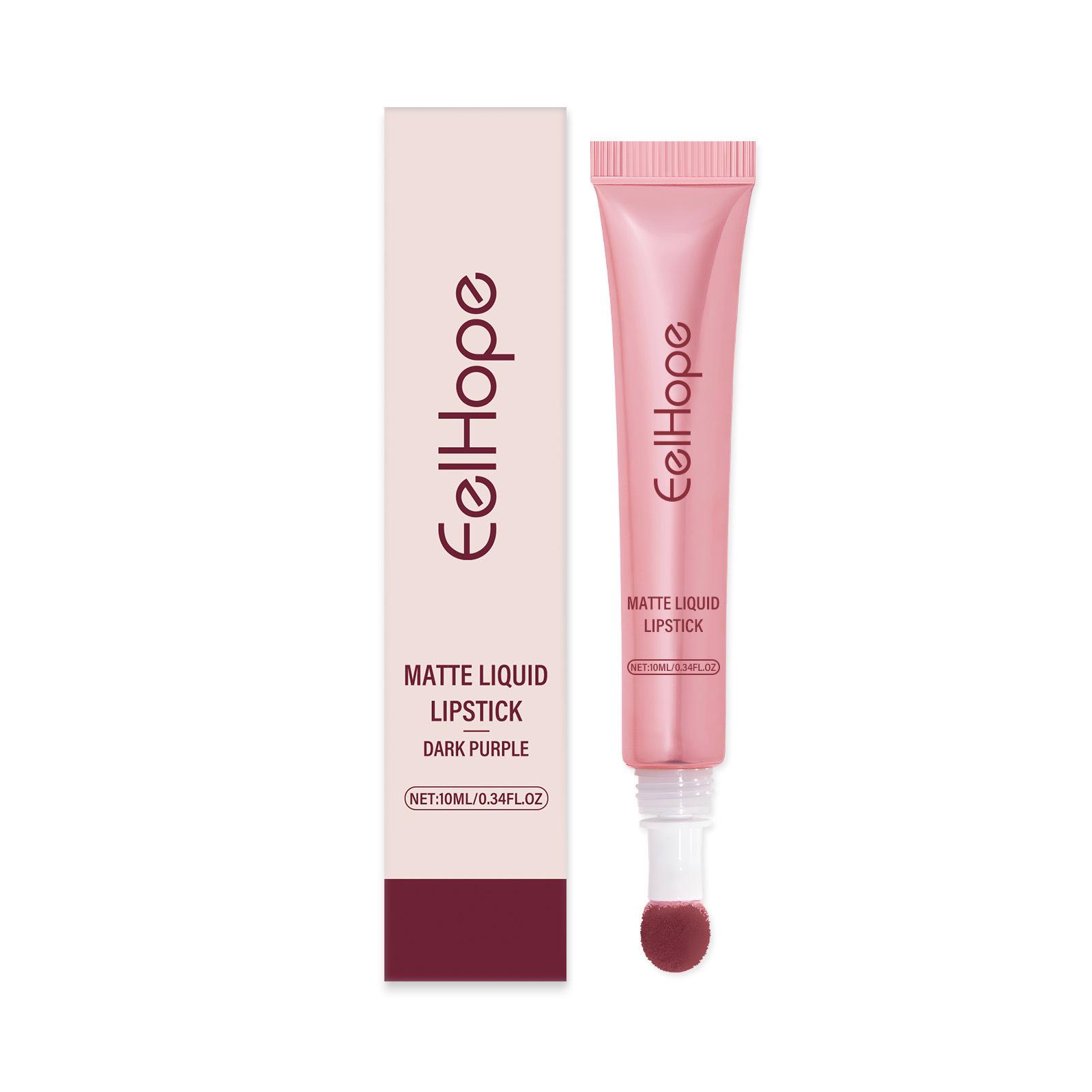 EELHOPE Matte Liquid Lipstick: Easy Application, Non-Transfer, Hydrating, and Available in Multiple Colors 10ML (For export only, not for domestic sale) фіолетовий/глибокий
EELHOPE Matte Liquid Lipstick: Easy Application, Non-Transfer, Hydrating, and Available in Multiple Colors 10ML (For export only, not for domestic sale) фіолетовий/глибокий