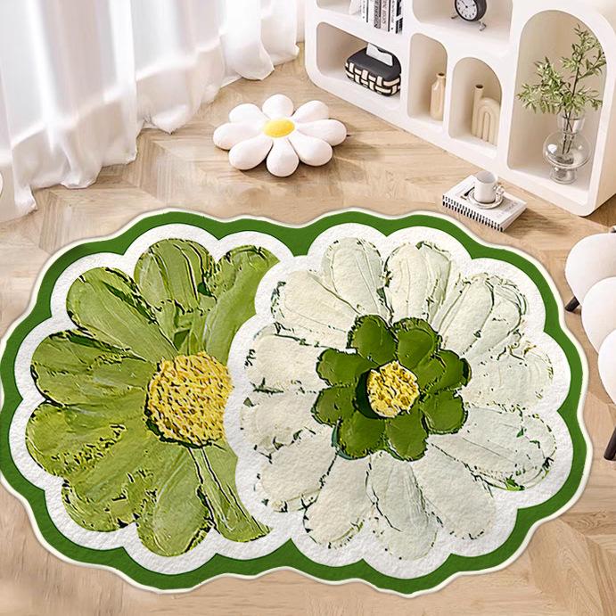 Нескользящий впитывающий коврик для ванной в форме цветка - имитация кашемира 50*80 cm (Dense)
Нескользящий впитывающий коврик для ванной в форме цветка - имитация кашемира 50*80 cm (Dense)