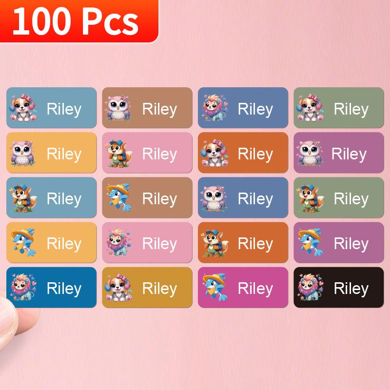 Custom Name Stickers - Waterproof Labels for School Books, Pens, Pencil Cases, Water Bottles | Durable & Fashionable 3X0.13CM
Custom Name Stickers - Waterproof Labels for School Books, Pens, Pencil Cases, Water Bottles | Durable & Fashionable 3X0.13CM