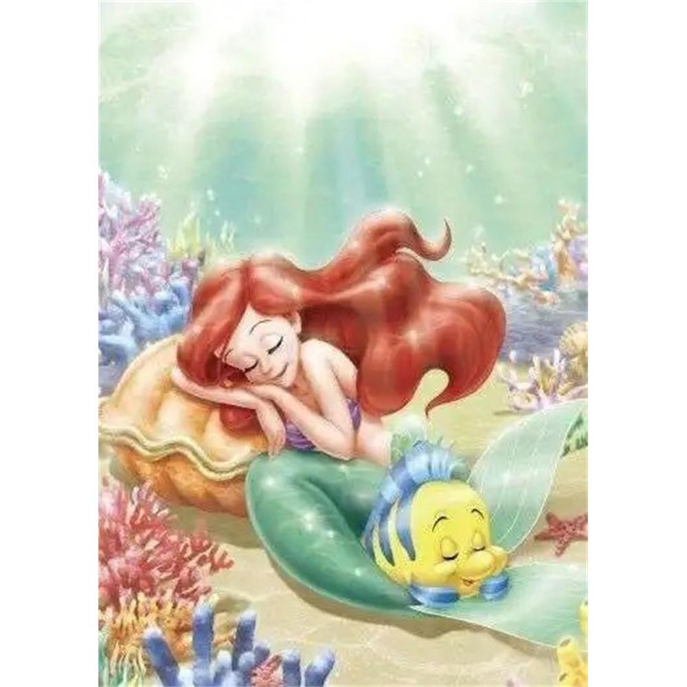 Disney Diamond Painting Set Ariel and The Flounder Undersea Healing Illustration Embroidery Wall Decoration DIY Set - Gift Handmade Crystal 5D Diamond Round 20x30cm
Disney Diamond Painting Set Ariel and The Flounder Undersea Healing Illustration Embroidery Wall Decoration DIY Set - Gift Handmade Crystal 5D Diamond Round 20x30cm