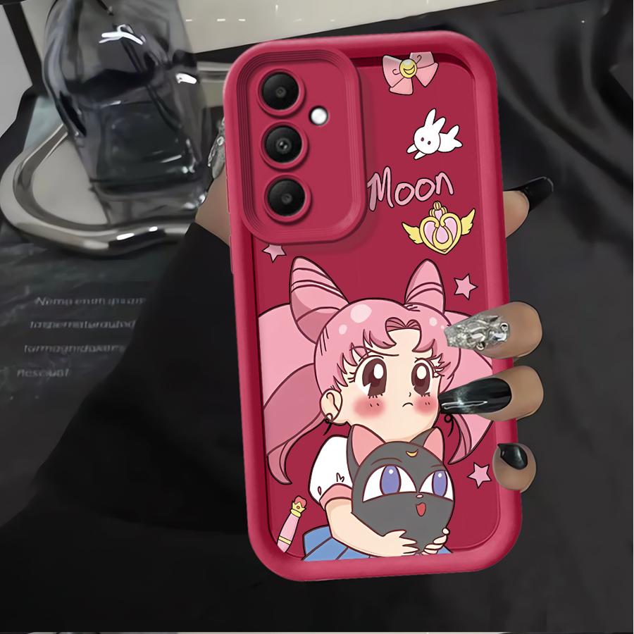 Cartoon S-Sailors Moon Phone Cover Case for Samsung Galaxy A56 A73 A22 A21s A25 A26 A35 A52 A54 A24 A32 A55 A36 Galaxy A52s 5G
Cartoon S-Sailors Moon Phone Cover Case for Samsung Galaxy A56 A73 A22 A21s A25 A26 A35 A52 A54 A24 A32 A55 A36 Galaxy A52s 5G