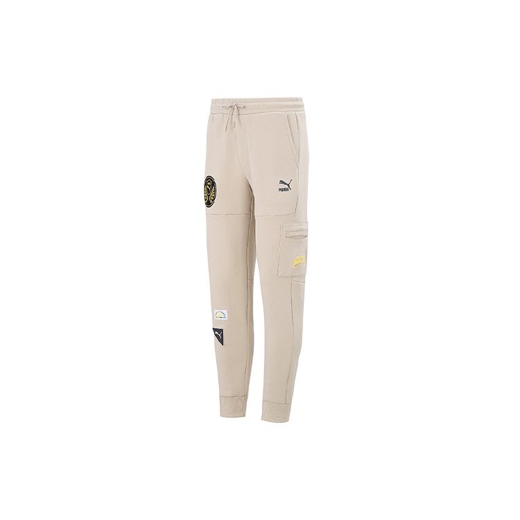 Puma Mix Badge Logo Printed Knit Breathable Cuffed Sports Pants Unisex pants Khaki 537040-64 M
Puma Mix Badge Logo Printed Knit Breathable Cuffed Sports Pants Unisex pants Khaki 537040-64 M