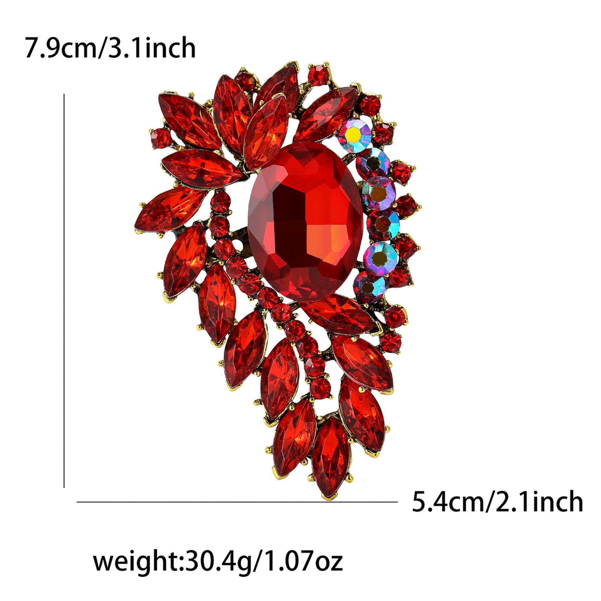 Модная креативная брошь из сплава со стразами, стеклянная брошь высокого класса, изысканная женская брошь для платья, корсажа, ювелирные изделия
Модная креативная брошь из сплава со стразами, стеклянная брошь высокого класса, изысканная женская брошь для платья, корсажа, ювелирные изделия
