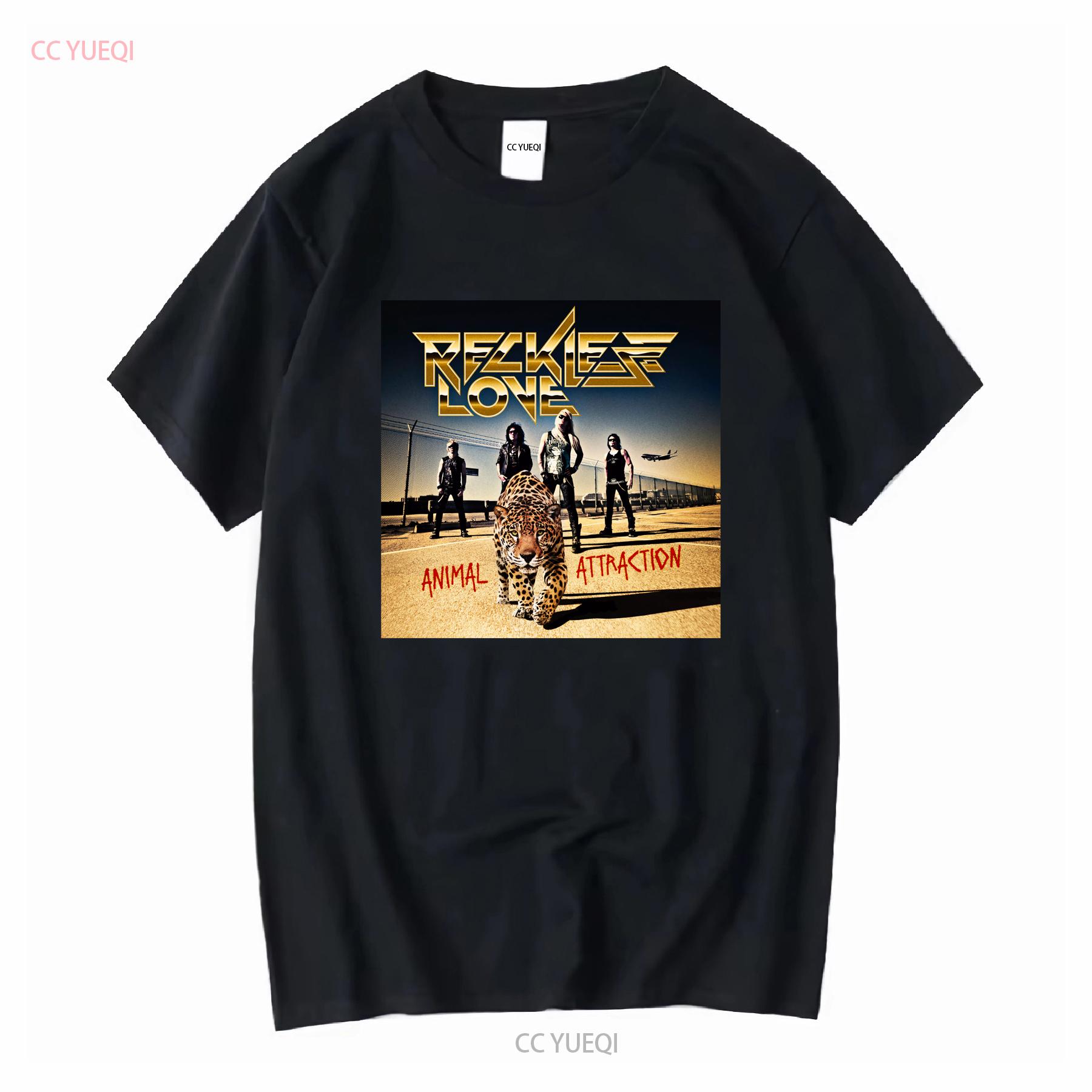 Animal attraction Reckless Love band T shirt Black All Sizes S to 5Xl JJ2114 long or short sleeves vintage Washed Versatile 4XL
Animal attraction Reckless Love band T shirt Black All Sizes S to 5Xl JJ2114 long or short sleeves vintage Washed Versatile 4XL