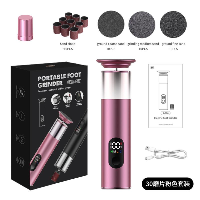 Electric Foot Grinder For Feet, 2-In-1 Foot File & Nail Polisher, Electric Callus Remover Pedicure File Unisex With Gift Box рожевий
Electric Foot Grinder For Feet, 2-In-1 Foot File & Nail Polisher, Electric Callus Remover Pedicure File Unisex With Gift Box рожевий