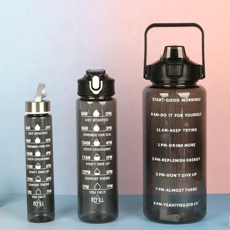 Transparent space pot high value cup plastic bottle outdoor sports kettle three-piece cup 2000ml+750ml+300ml
Transparent space pot high value cup plastic bottle outdoor sports kettle three-piece cup 2000ml+750ml+300ml