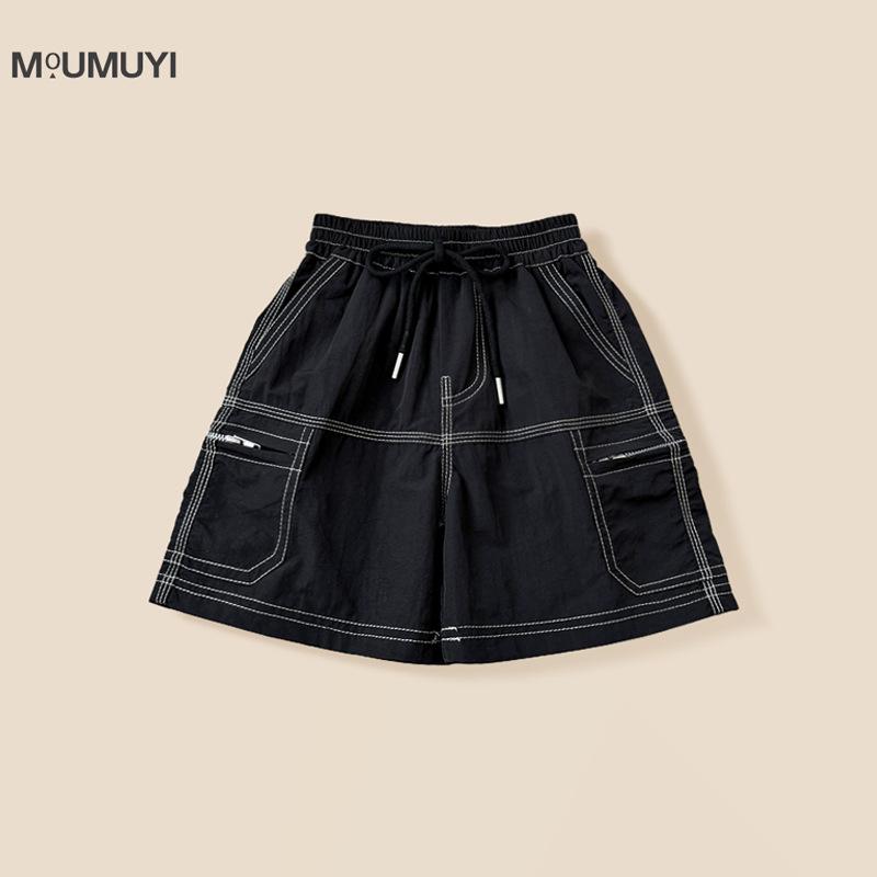 Boys Summer 2025 Korean-Style Casual Cargo Shorts - Mid-Length, Lightweight, Trendy 120 cm чорний
Boys Summer 2025 Korean-Style Casual Cargo Shorts - Mid-Length, Lightweight, Trendy 120 cm чорний