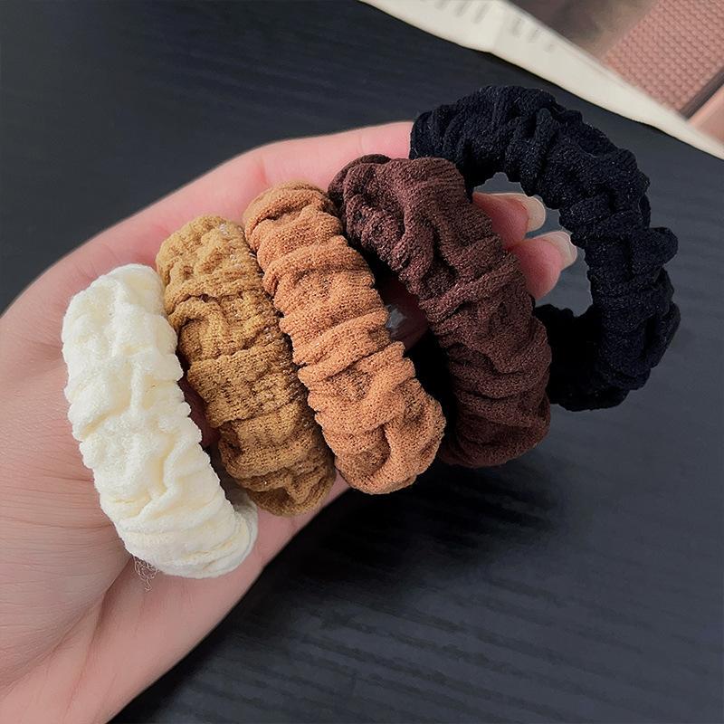 5Pcs Fashion Women High Ponytail Tie Bun Hair Loop High Elasticity Durable Seamless Hair Cord Rubber Band Bold Headband
5Pcs Fashion Women High Ponytail Tie Bun Hair Loop High Elasticity Durable Seamless Hair Cord Rubber Band Bold Headband