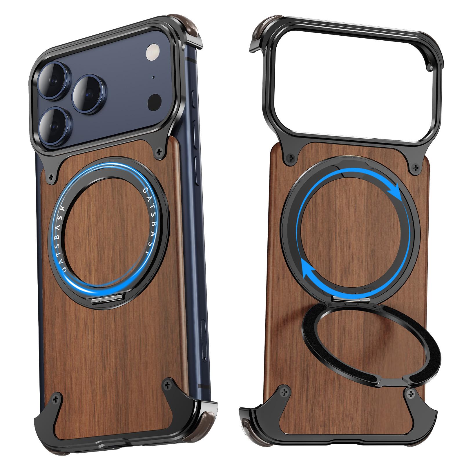 Eary Wood Case for iPhone 17 Pro Max With 360°Rotation Stand Shockproof Protective Unique Wooden Design Frameless 17 Pro Cover Solid Wood&iPhone17 Pro Max чорний
Eary Wood Case for iPhone 17 Pro Max With 360°Rotation Stand Shockproof Protective Unique Wooden Design Frameless 17 Pro Cover Solid Wood&iPhone17 Pro Max чорний