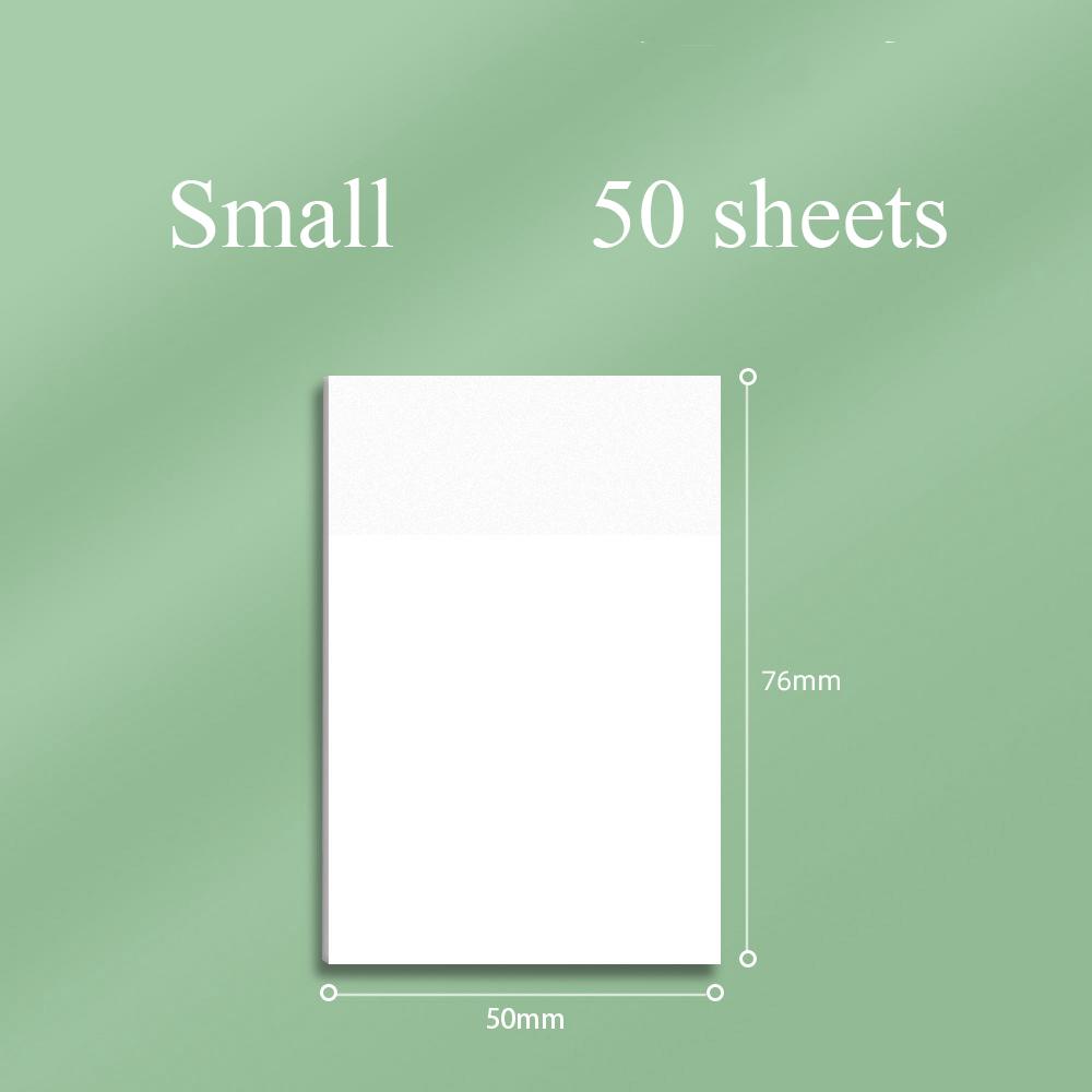 50 sheets Transparent Posted it Sticky Note Pads Notepads Posits Papeleria Journal School Stationery office Supplies
50 sheets Transparent Posted it Sticky Note Pads Notepads Posits Papeleria Journal School Stationery office Supplies