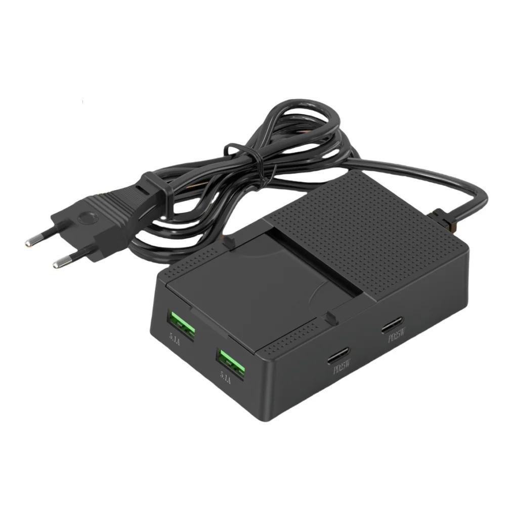 25 Вт USB Type C зарядное устройство Multiport PD быстрая зарядка телефона зарядное устройство адаптер с держателем для телефона 4 порта EU US вилка быстрое настенное зарядное устройство Black EU
25 Вт USB Type C зарядное устройство Multiport PD быстрая зарядка телефона зарядное устройство адаптер с держателем для телефона 4 порта EU US вилка быстрое настенное зарядное устройство Black EU