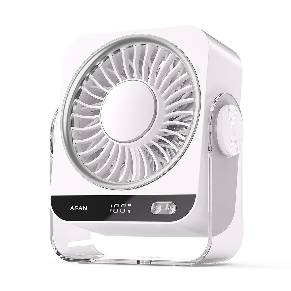 Portable Dormitory Desktop Electric Fan with Strong Wind and Long Battery Life - Ideal for Outdoor Use and Corporate Gifts 143*57*169mm белый
Portable Dormitory Desktop Electric Fan with Strong Wind and Long Battery Life - Ideal for Outdoor Use and Corporate Gifts 143*57*169mm белый