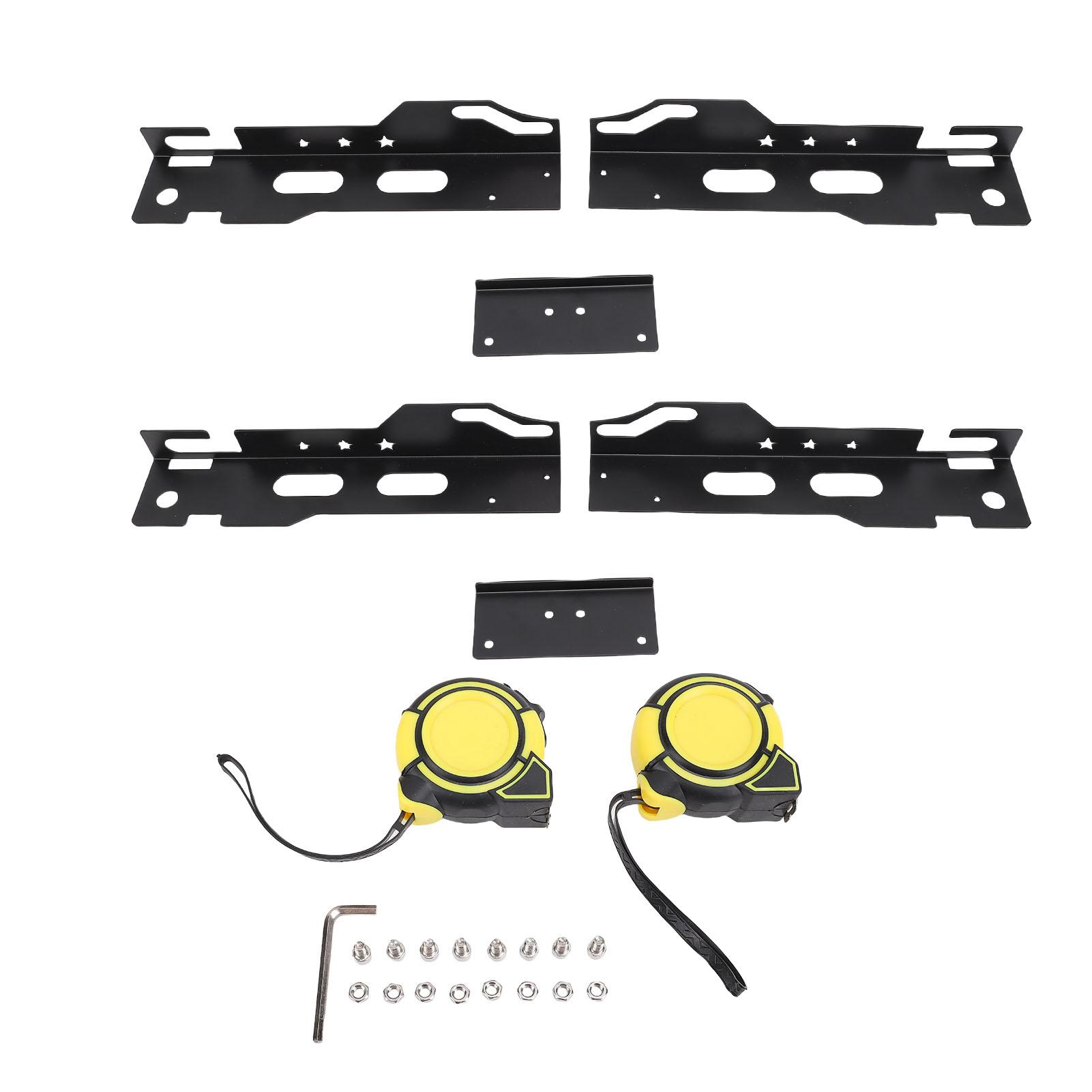Wheel Alignment Tool Plate with 2 Tape Accurate Measurement High Efficiency Secure Groove for Cars матовый черный
Wheel Alignment Tool Plate with 2 Tape Accurate Measurement High Efficiency Secure Groove for Cars матовый черный