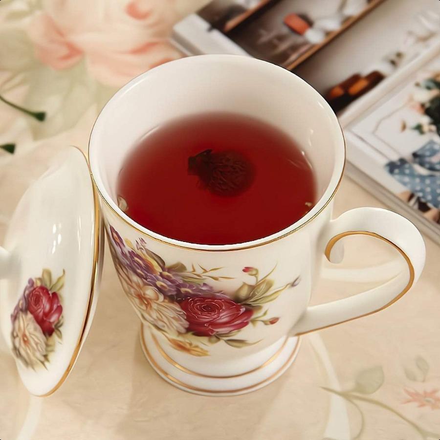 Керамическая кружка Чашка для чая из тонкого костяного фарфора Чайные кружки для женщин Чайная чашка с крышкой Подходит для приготовления чая Холодных напитков Горячих напитков Кофе И т.д. United States
Керамическая кружка Чашка для чая из тонкого костяного фарфора Чайные кружки для женщин Чайная чашка с крышкой Подходит для приготовления чая Холодных напитков Горячих напитков Кофе И т.д. United States