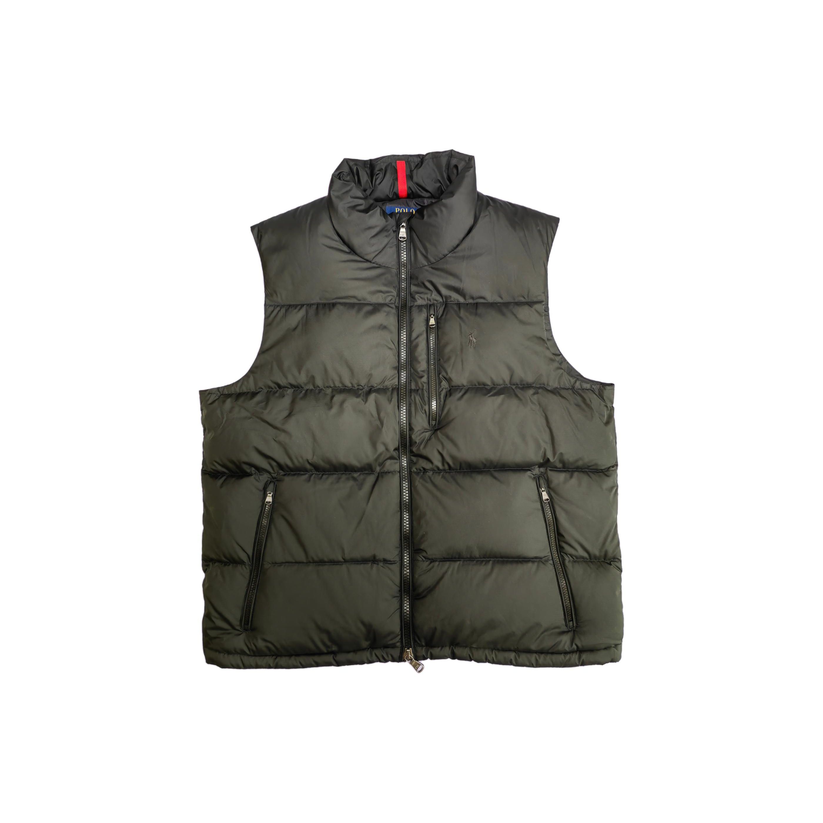Polo Ralph Lauren Solid Color Logo Embroidered Zip Stand Collar Sleeveless Down Jacket Men outerwear Black 710735163-003 L
Polo Ralph Lauren Solid Color Logo Embroidered Zip Stand Collar Sleeveless Down Jacket Men outerwear Black 710735163-003 L