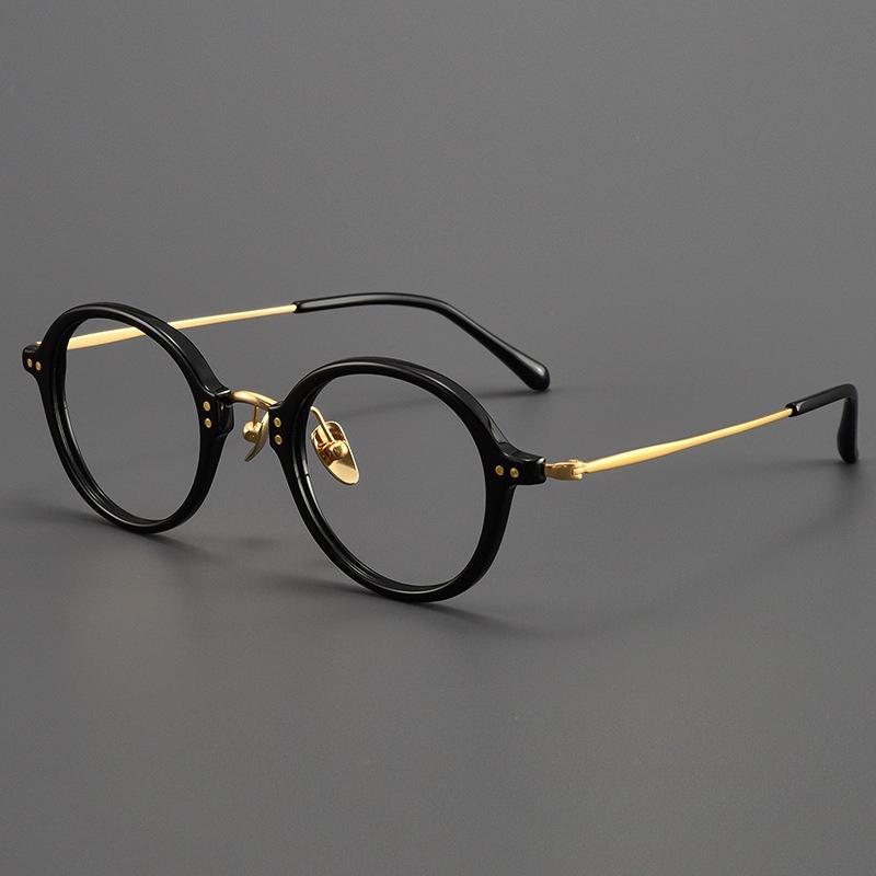 Japanese Style Acetate Titanium Eyeglass Frame Women Myopia Presbyopia Eyeglasses Men Blue Light Resistant Prescription Eyewear
Japanese Style Acetate Titanium Eyeglass Frame Women Myopia Presbyopia Eyeglasses Men Blue Light Resistant Prescription Eyewear