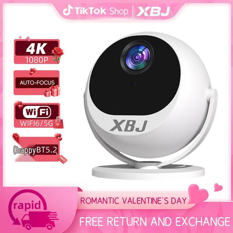 Portable Mini Smart Projector with 360° Rotation, Bluetooth, WiFi & Built-in Android Apps for Home UK plug білий
Portable Mini Smart Projector with 360° Rotation, Bluetooth, WiFi & Built-in Android Apps for Home UK plug білий