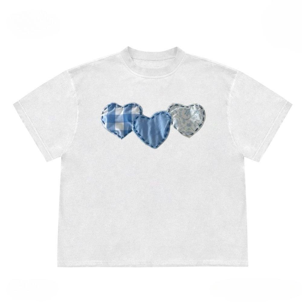 Blue Heart Graphic Unisex Cotton Autumn Kpop Harajuku Kawaii T-shirt Tee Casuai Short Sleeve Crewneck Top Fashion Streetwear 4XL
Blue Heart Graphic Unisex Cotton Autumn Kpop Harajuku Kawaii T-shirt Tee Casuai Short Sleeve Crewneck Top Fashion Streetwear 4XL