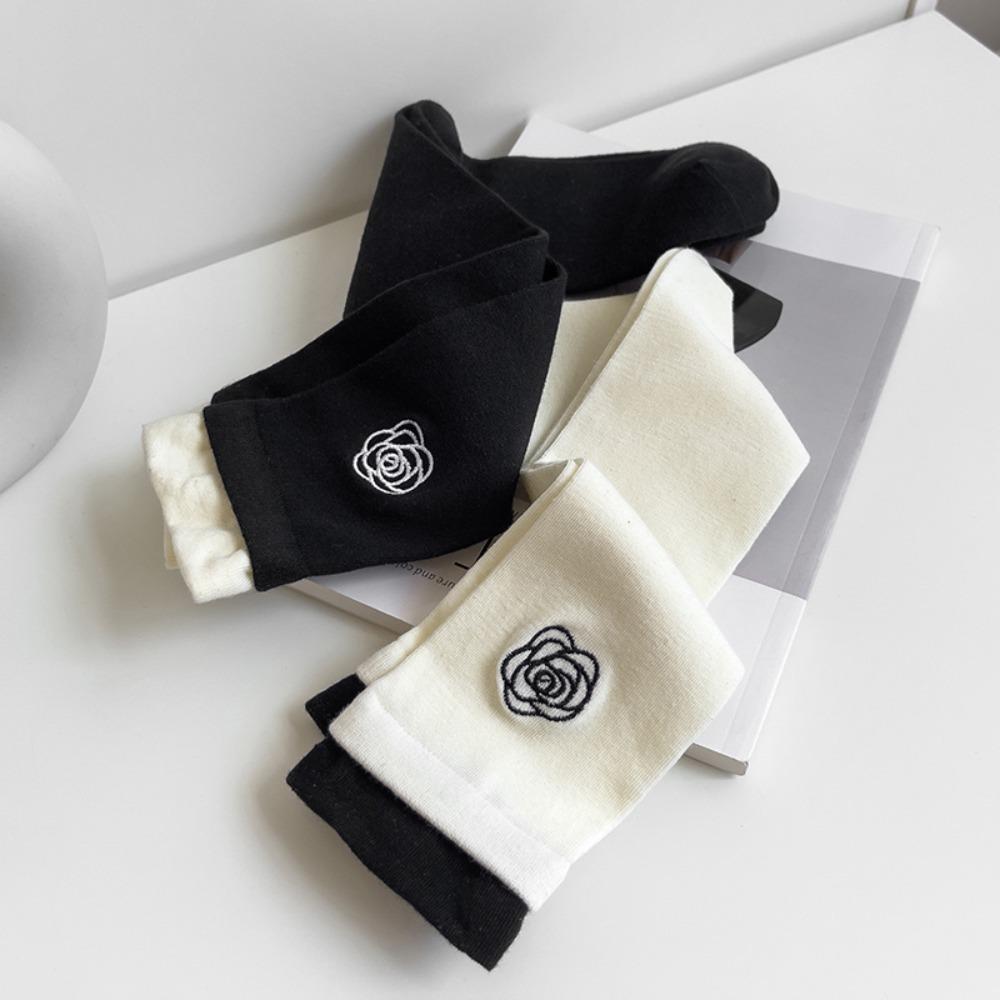 Аксессуары Лолита JK носки с бантом хлопковые милые стильные носки высокое качество длинные носки с камелиями 
Аксессуары Лолита JK носки с бантом хлопковые милые стильные носки высокое качество длинные носки с камелиями