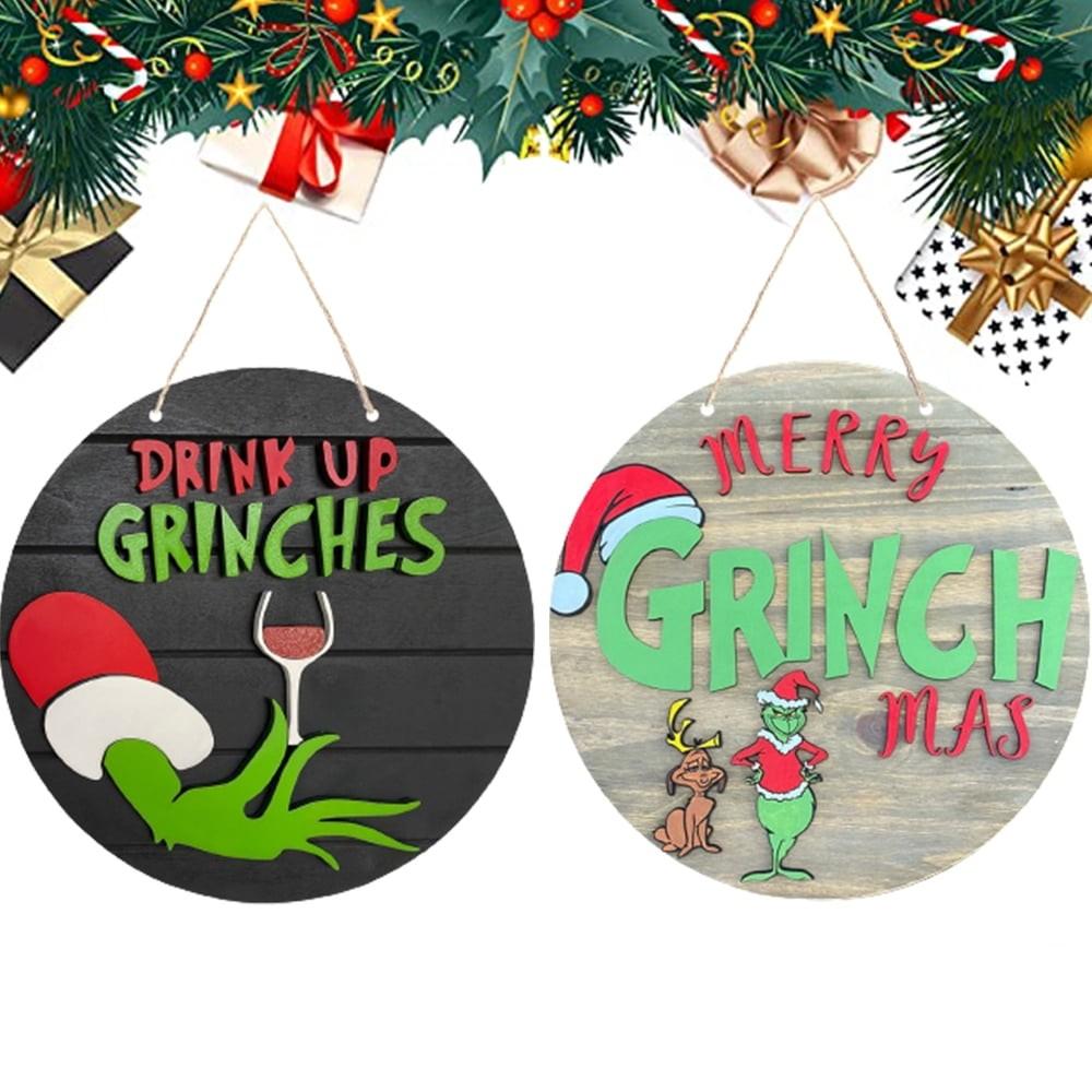 Знак приветствия, забавный знак Grinch_Welcome, венки для входной двери, деревянная подвесная табличка, декор крыльца, подвеска-гирлянда на стену One Size
Знак приветствия, забавный знак Grinch_Welcome, венки для входной двери, деревянная подвесная табличка, декор крыльца, подвеска-гирлянда на стену One Size