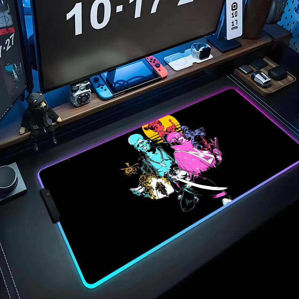 Katana Zero Mouse Pad RGB Gaming Mousepad Big LED Pad PC Desk Mat Luminous Mouse Pad Large Keyboard Mats Table Rug With Backlit RGB600x300x3mm
Katana Zero Mouse Pad RGB Gaming Mousepad Big LED Pad PC Desk Mat Luminous Mouse Pad Large Keyboard Mats Table Rug With Backlit RGB600x300x3mm
